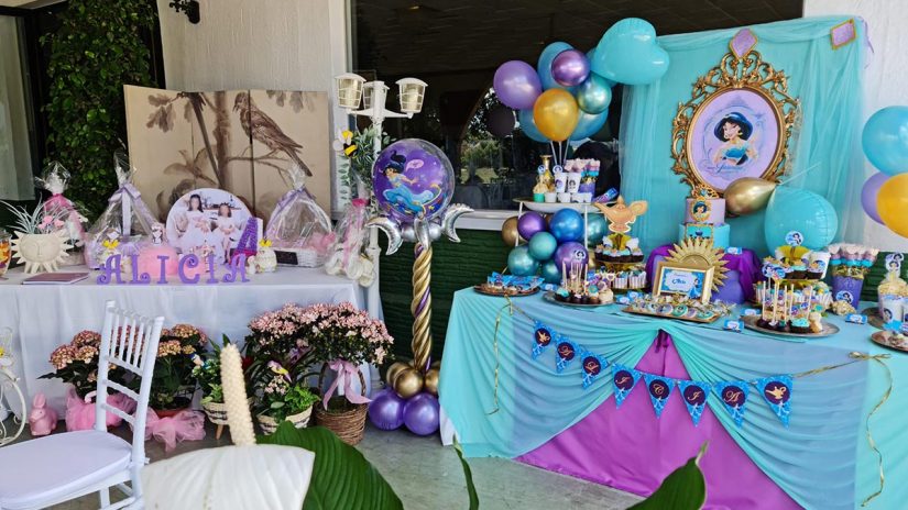 comunión en hacienda Romero, fiesta de Alicia