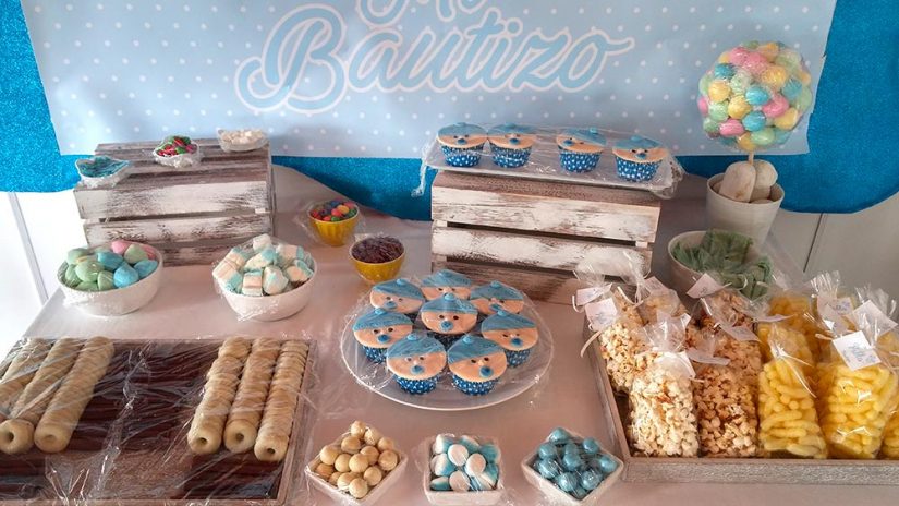 comida de chuches para el bautizo en hacienda romero